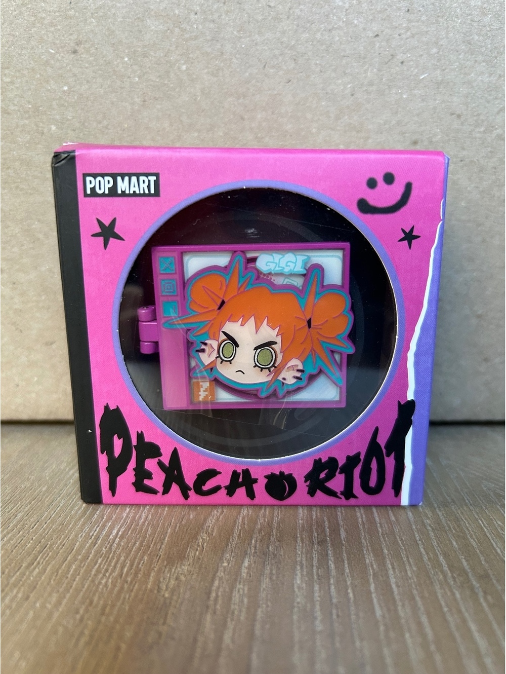 Peach Riot pin Loading Series Gigi Pop Mart